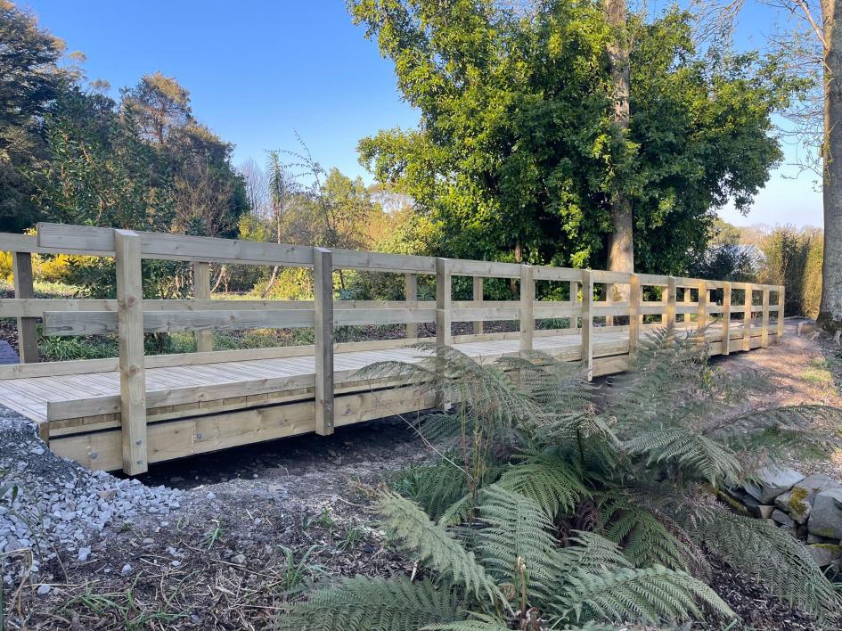 Logan Botanic Garden Bridge Project Crafting Pathways to Nature