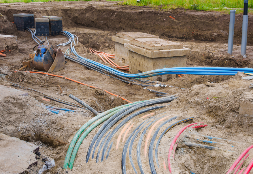 How Groundworks Tie into Utilities & Site Services