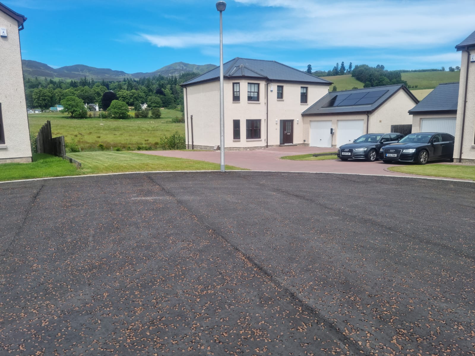 tarmac driveway construction work