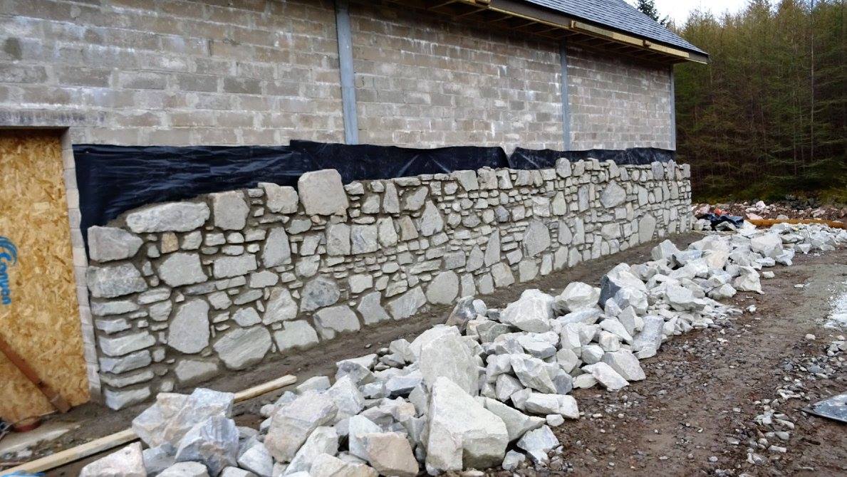 MAM Contracting - Stone Wall Construction 2