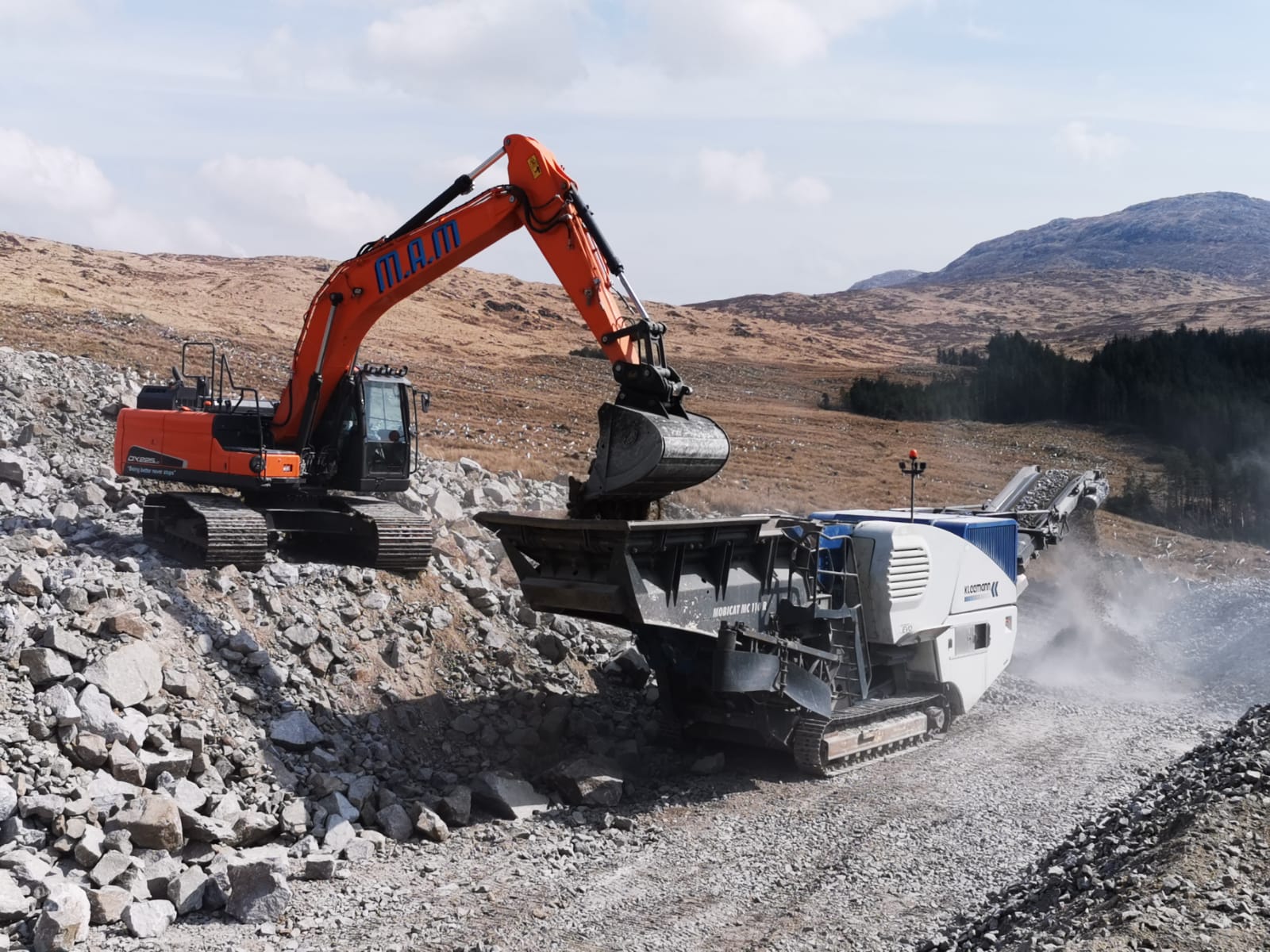 demolition construction in Scotland