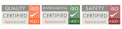 IOS-9001 quality assurance certificates for construction company in Scotland 